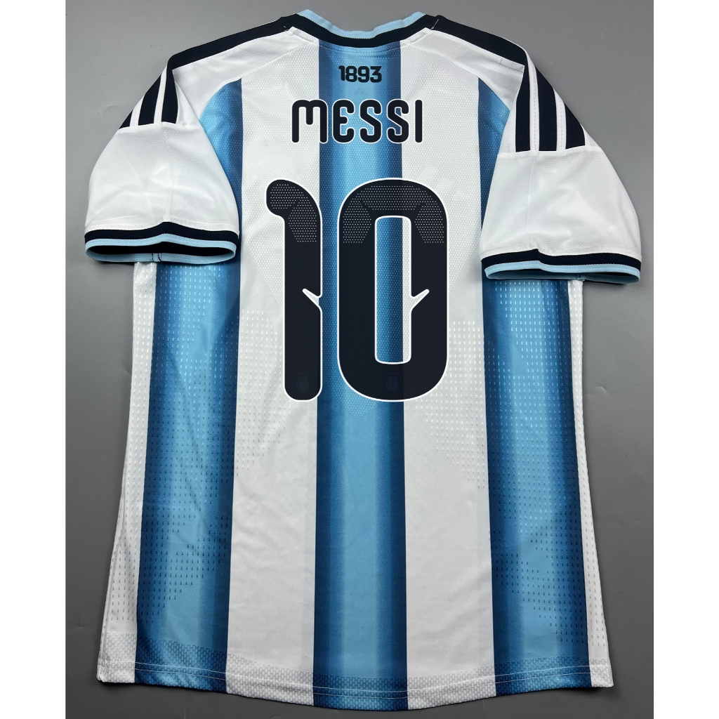 sale เสื้อบอล แฟนบอล บอลโลก 2026  ทีมชาติ อาเจนติน่า เหย้า 10 MESSI Fan Argentina HomeCecat