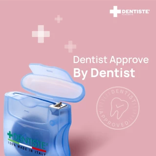 Dentiste' Dental Floss Italy 40 m. ไหมขัดฟัน กลิ่นมิ้นท์ ทำความสะอาดคราบพลัค จับง่ายถนัดมือ มี 4 สีเหมาะสำหรับฟันห่าง