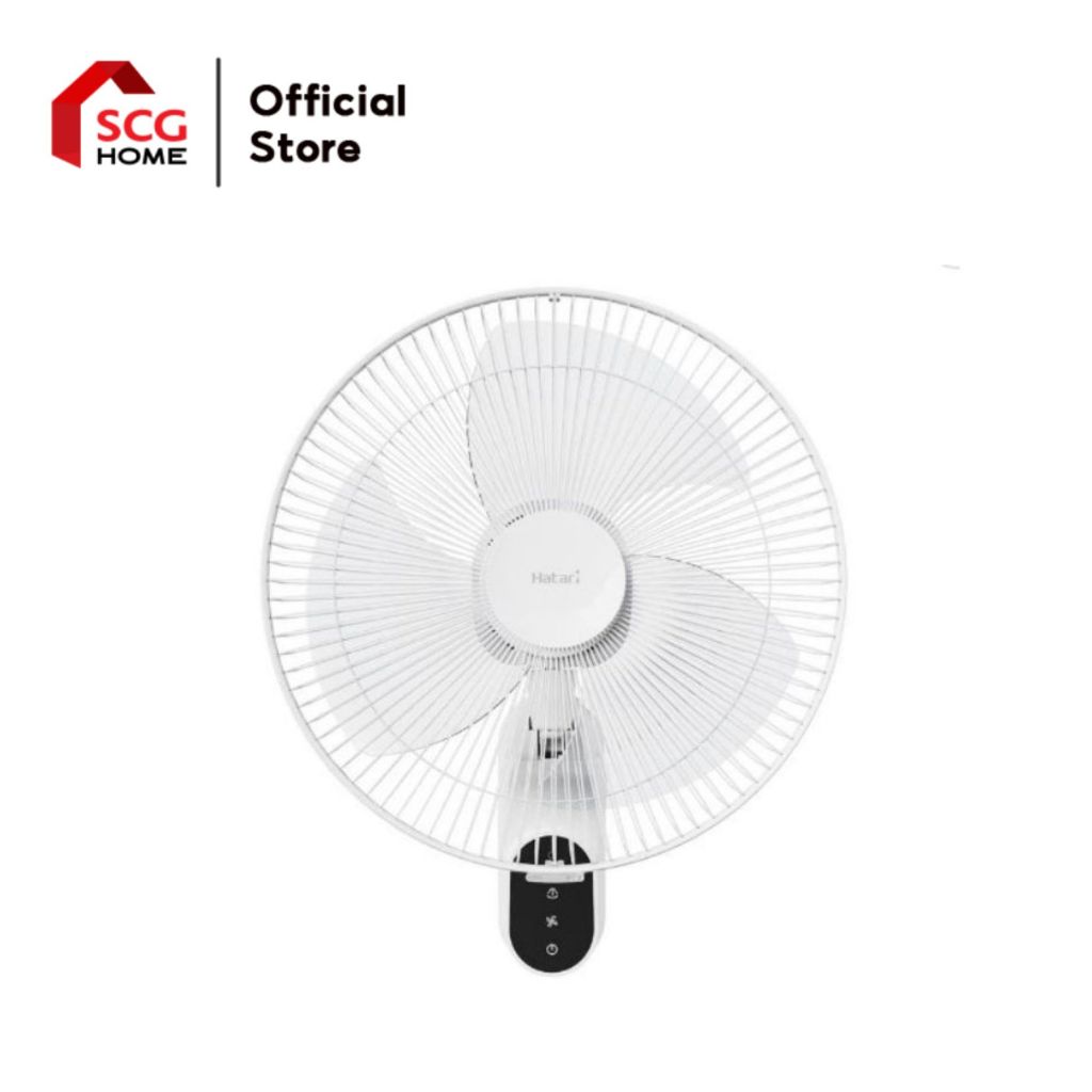 Hatari พัดลมติดผนัง 16นิ้ว รุ่น W16R1 สีขาว