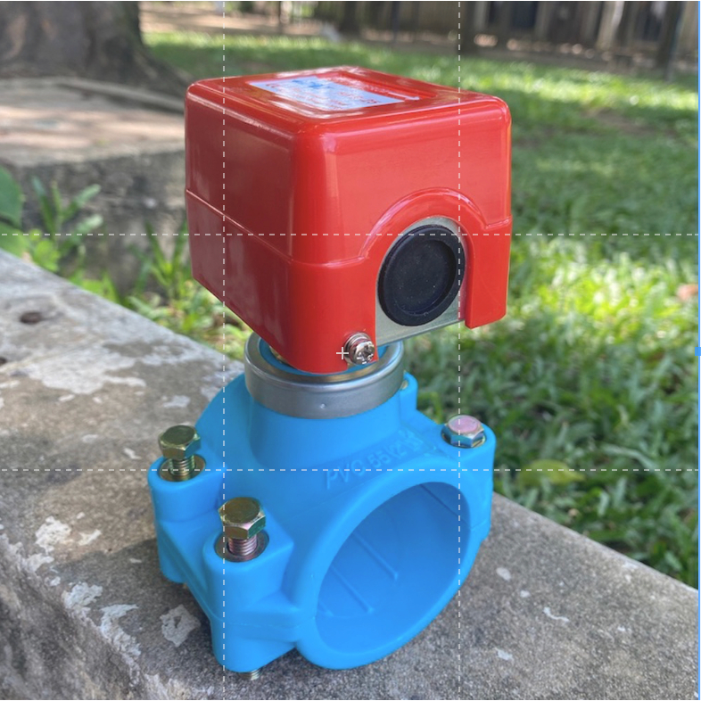 Flow Switch  สวิตซ์ใบพาย โฟวสวิตซ์  โฟลสวิทช์ เกลียวทองเหลือง สวิตซ์ใบพาย สวิทซ์ตรวจจับการไหล HFS-25