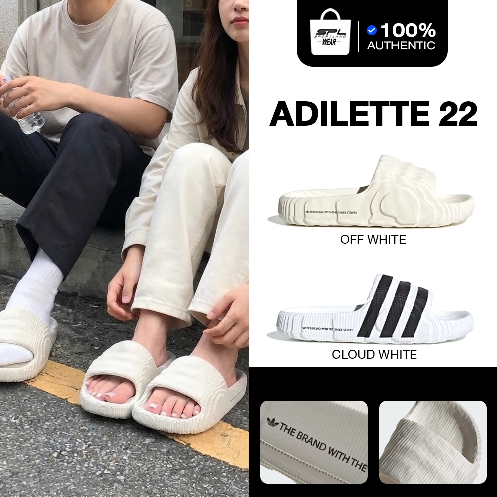 Adidas Collection รองเท้าแตะ รองเท้าแฟชั่น Adilette 22 Slides ID4925/ IG8263 / HQ4670 / IF3668 / IF3