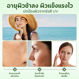 PAZIUM ครีมกันแดด Sunscreen PA+++ SPF35 บางเบา กันน้ำกันเหงื่อ ไม่ขาวโป๊ะ ไม่ทำให้หน้ามัน 35G