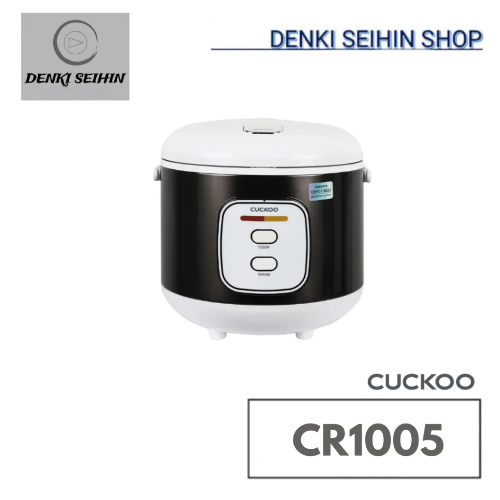 CUCKOO หม้อหุงข้าว 1.8 ล. รุ่น CR1005 สีดำ