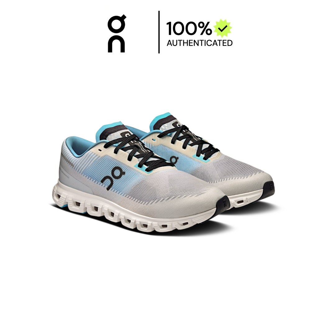 On Cloud6Push รองเท้าวิ่ง ผู้ชาย ผู้หญิง วิ่งรองเท้าผู้ชายฤดูร้อนสีดํากีฬารองเท้าลําลองตาข่ายระบายอากาศ