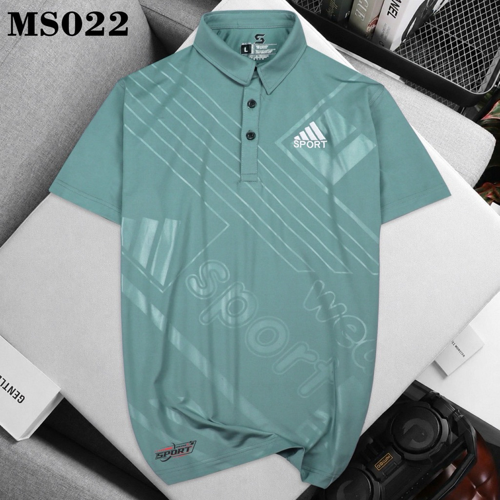 เสื้อยืดโปโลคอปกผ้านิ่มใส่สบายใส่แล้วเย็นดีมีหลายสีหลายไซส์สินค้ามีพร้อมส่ง