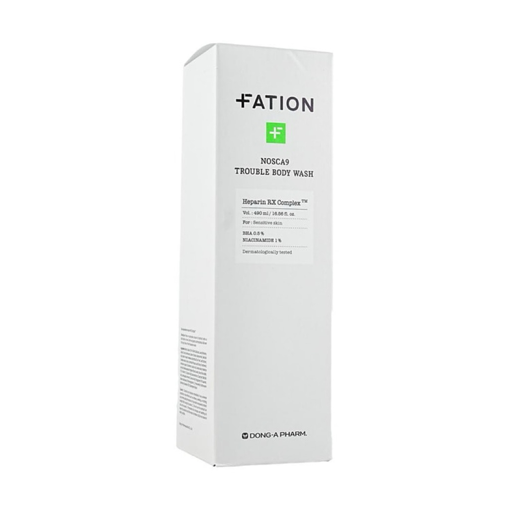 East Fation nosca9 trouble body wash 490 g. ผลิตภัณฑ์ อาบน้ำ จากเกาหลี