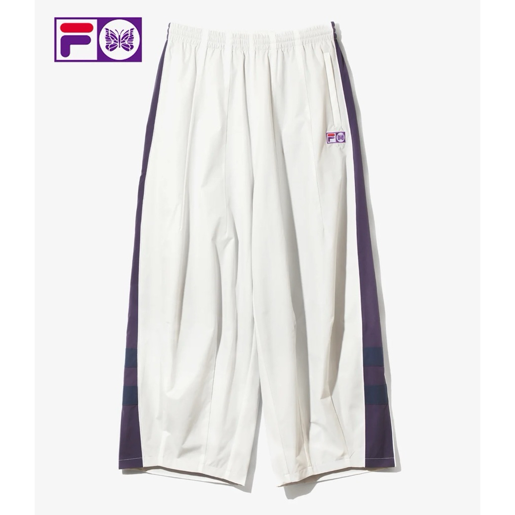 NEEDLES X FILA H.D. WIND PANTS