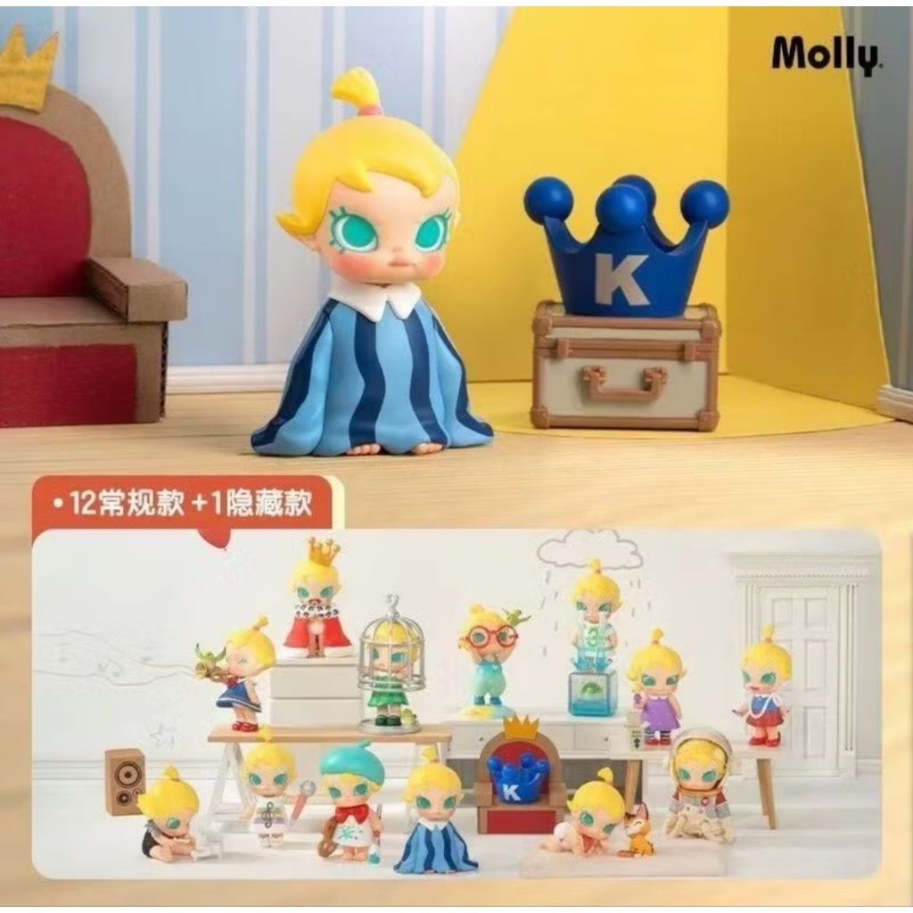 🇹🇭[ระบุตัว]🇹🇭POPMART Baby Molly Whan i was three series ของแท้ 100%