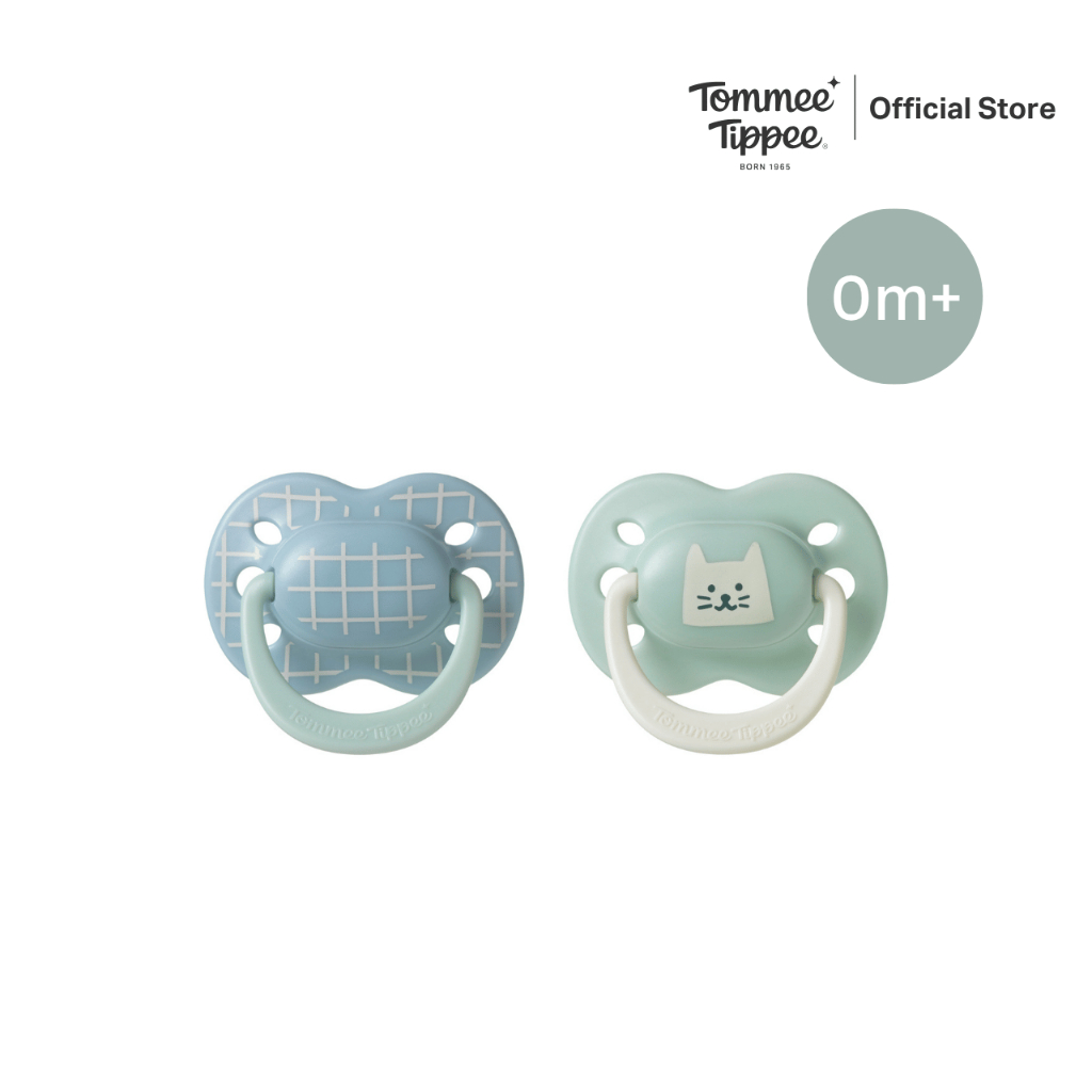Tommee Tippee จุกหลอก Ultimate Fit 0-6 เดือน ผู้ชาย สีเดียว (ใหม่) รูปที่ 4