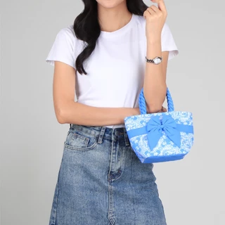 NaRaYa Handbag กระเป๋าถือสายเกลียว NB-52N/SS