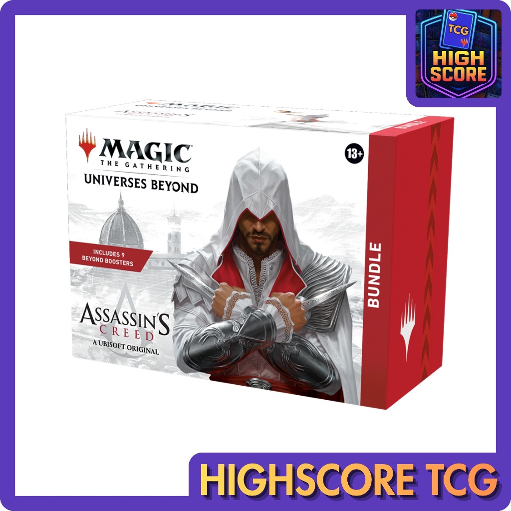 [Highscore TCG] การ์ด Magic: the Gathering (MTG) Bundle ชุด Universes Beyond: Assassin's Creed