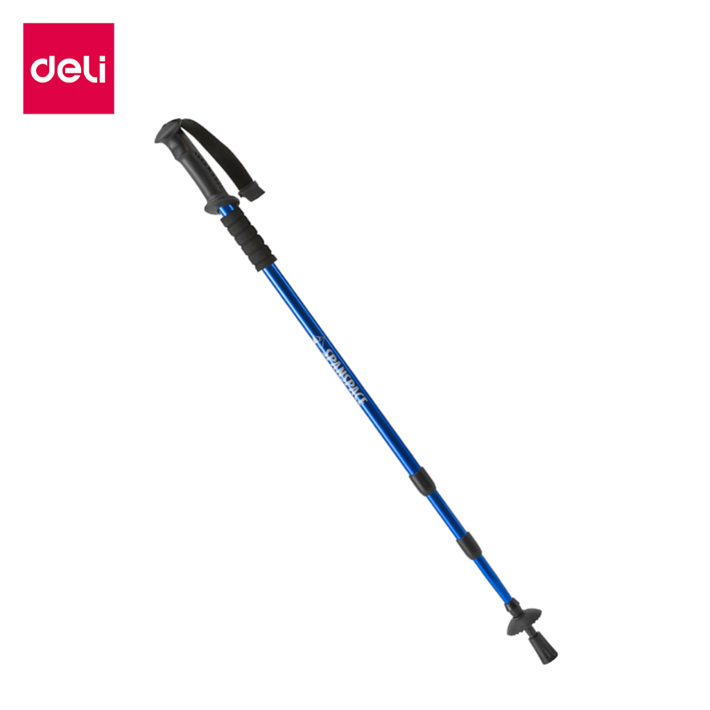 Deli ไม้เท้าเดินป่า ไม้เดินป่า ปรับระดับได้ น้ำหนักเบา สำหรับ Hiking Camping เดินป่า Trekking Pole