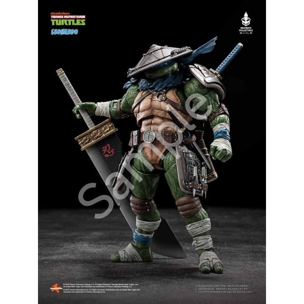 (พร้อมส่ง) มือ 1 Heatboys TMNT Leonardo Deluxe Version