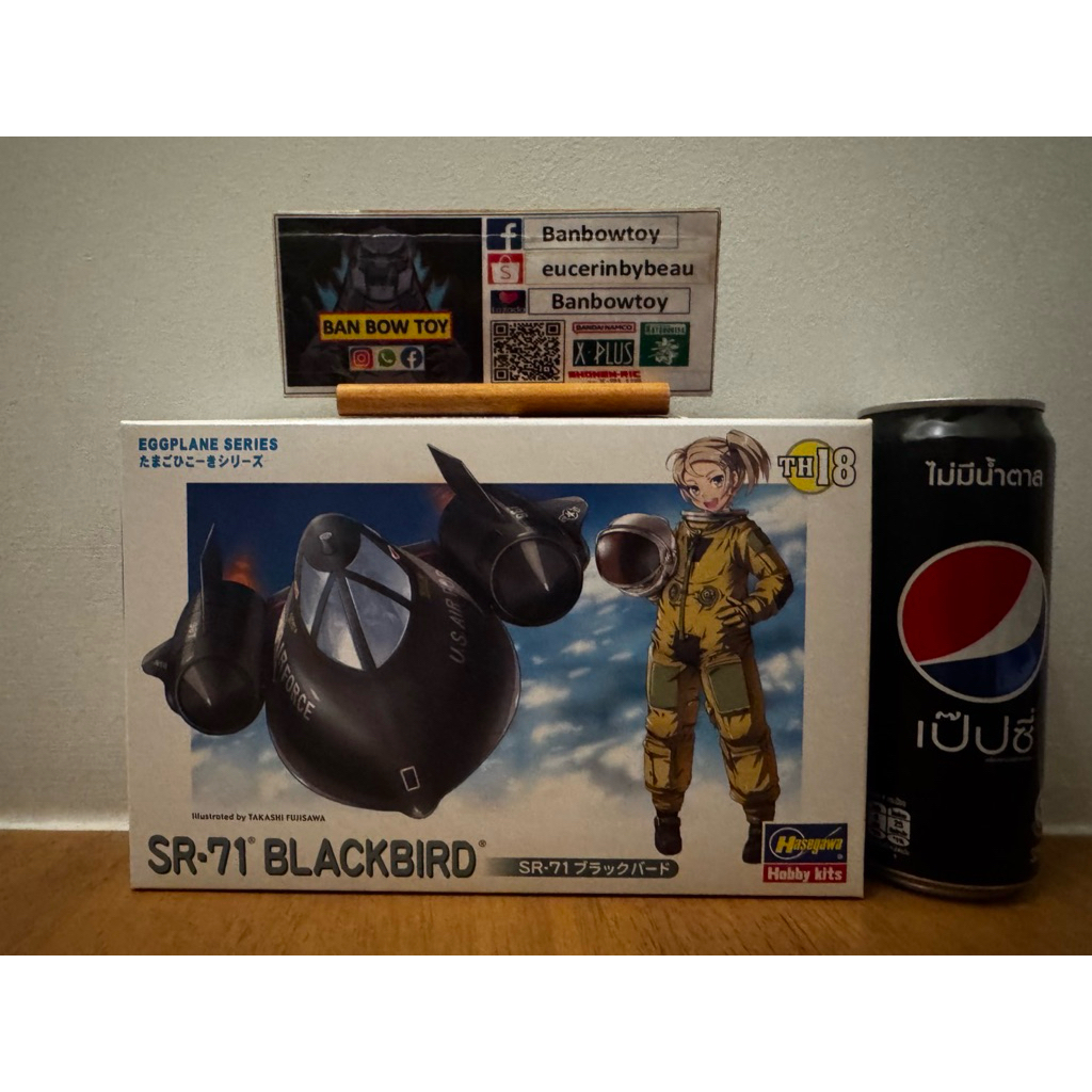 Egg Plane_SR-71 Blackbird (Plastic model)