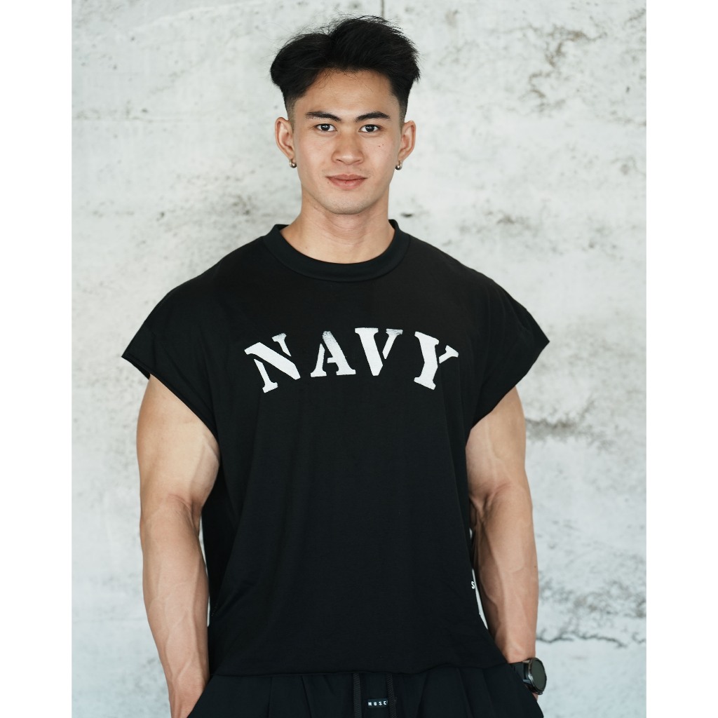 musculo เสื้อแขนกุด boxy 2027