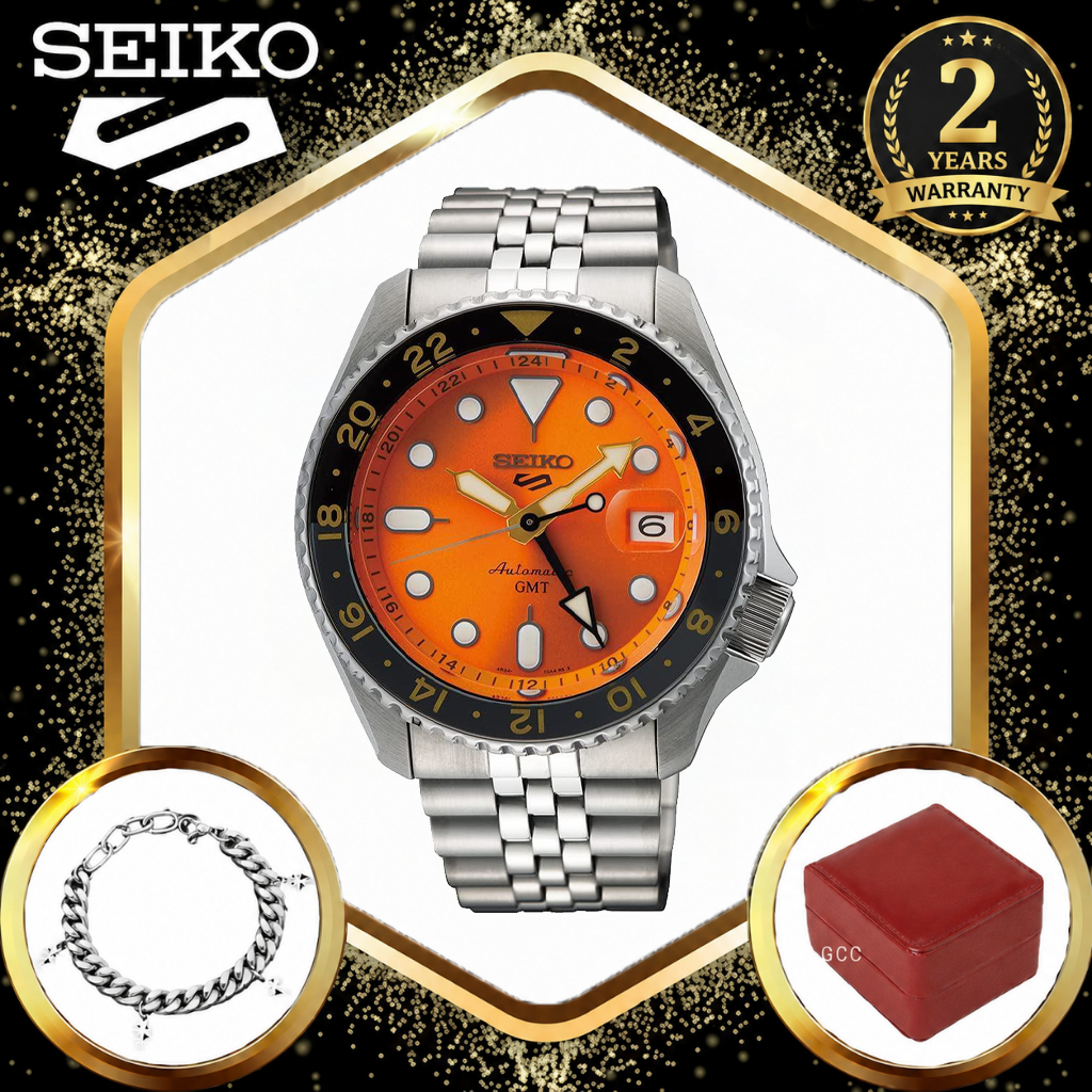 [ส่งตรงจากญี่ปุ่น] นาฬิกา Seiko Seiko 5 SKX สำหรับผู้ชาย สปอร์ต GMT อัตโนมัติ & นาฬิกา