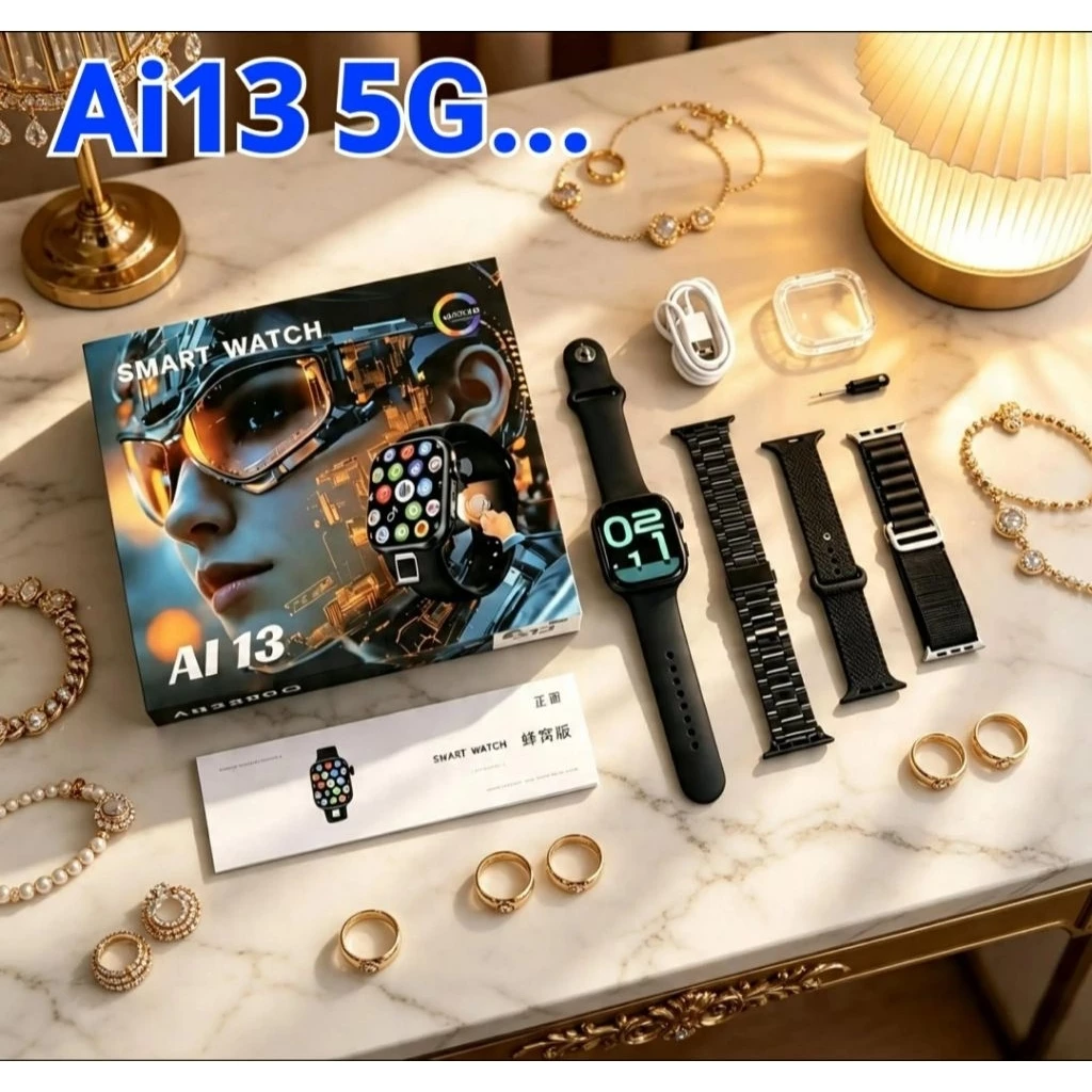 ใหม่ล่าสุดAi13. 5G 256GB.สแกนนิ้วได้นาฬิกาใส่ซิมโหลดแอฟเพิ่มได้
