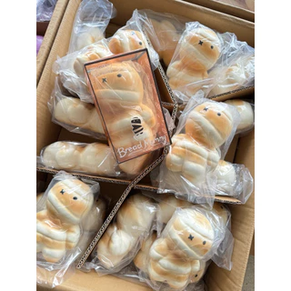 ( พร้อมส่ง ) LBLDUO Bread Mummy สกุชชี่น้องมัมมี่ ไซส์กลาง มีให้เลือก 6 สี บีบฟินน เนื้อดี น่ารักมากก สโลว์สุดๆ