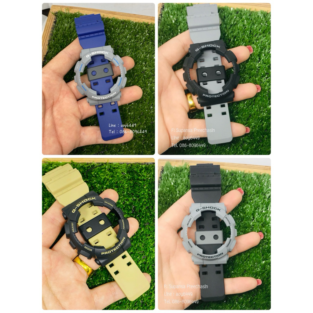 กรอบสาย G-Shock ของแท้ 100% Set 3 รุ่น GA-100/Ga-110/ Ga-120/GD100
