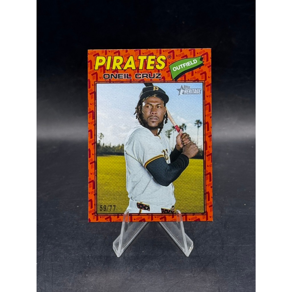 Oneil Cruz - Topps Heritage Baseball - #308 - Parallel (59/77) - Raw