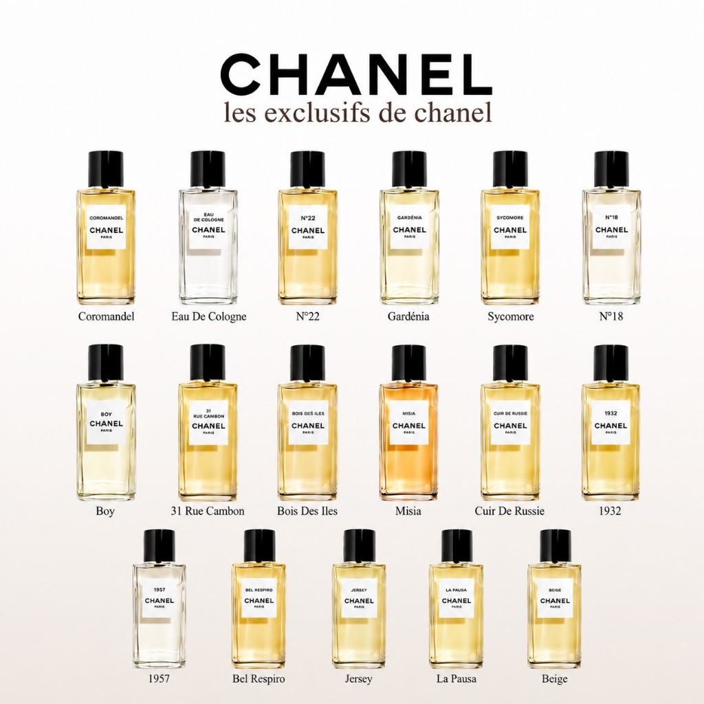 Chanel Les Exclusifs de CHANEL (ป้ายไทย จากห้างเซ็นทรัล) คอลเลกชันน้ำหอมระดับพรีเมียม