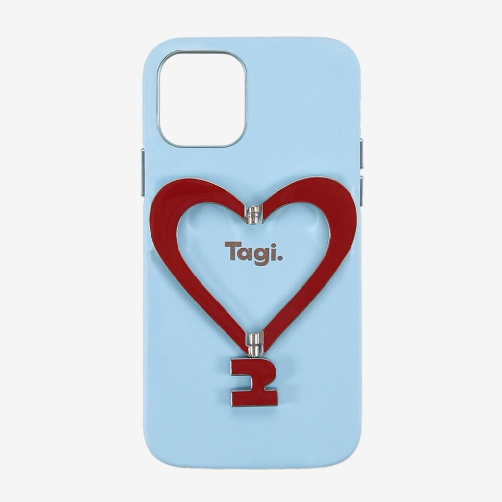 Case iphone16pm Tagi. เคสโทรศัพท์มือถือ แบบหนังรูปหัวใจ