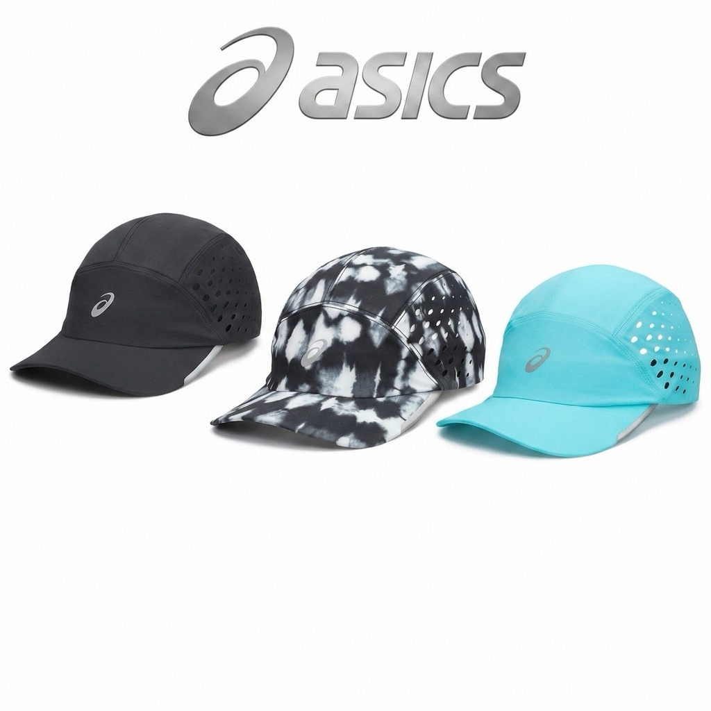 หมวกวิ่ง Asics Performance Running Cap ( ปรับขนาดได้)   ⚫️🌐 Unisex