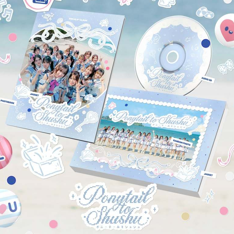 [ไม่แกะ] BNK48 6th Album Ponytail to Shushu อัลบั้ม ของครบ CD โพนี่เทล