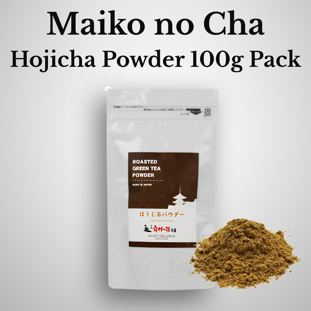 Maiko no Cha Hojicha Powder Pack For Latte Drink Japanese Hojicha Powder