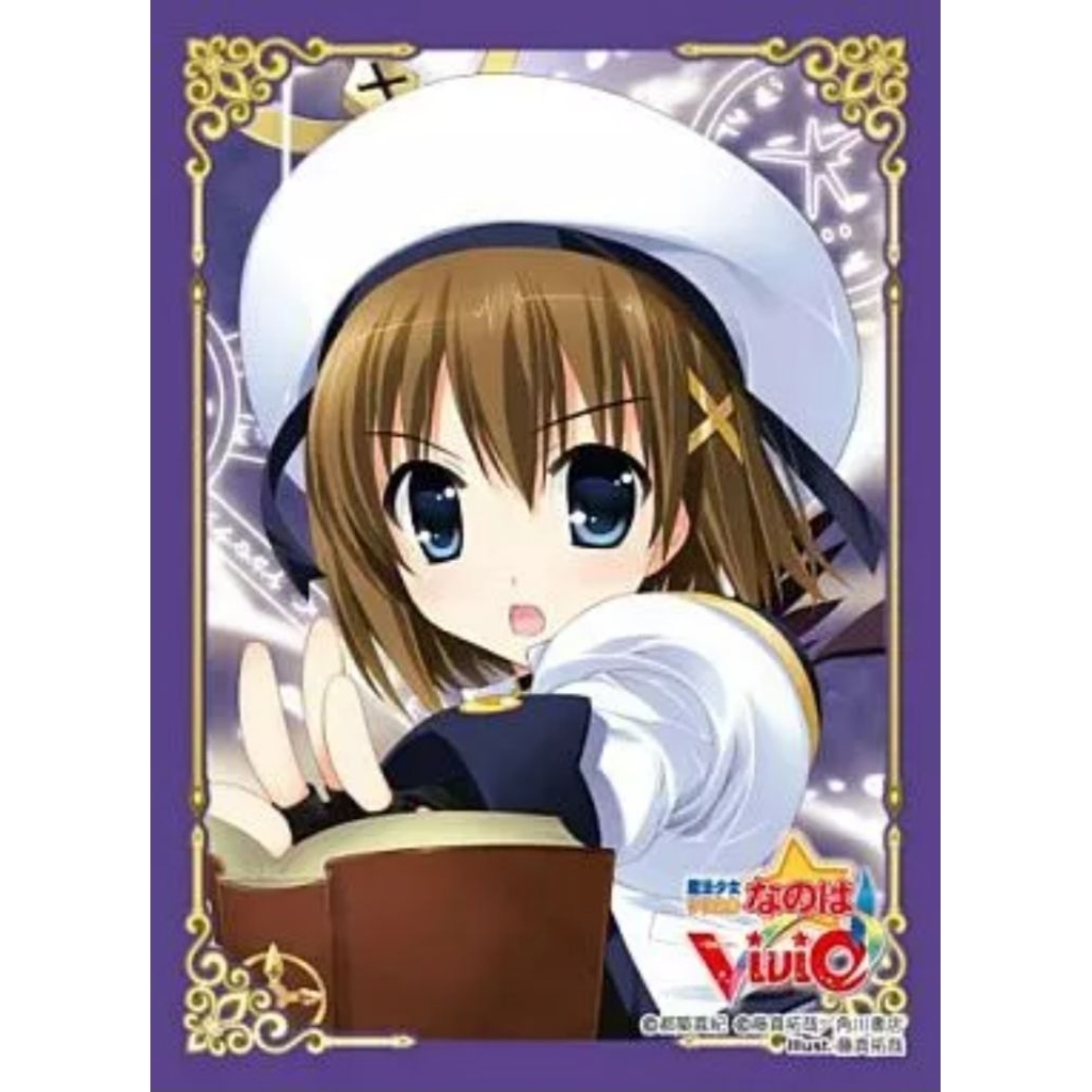[Anime Character 0654] Sleeve Collection Magical Girl Lyrical Nanoha Vivid  Hayate Yagami - สลีฟการ์
