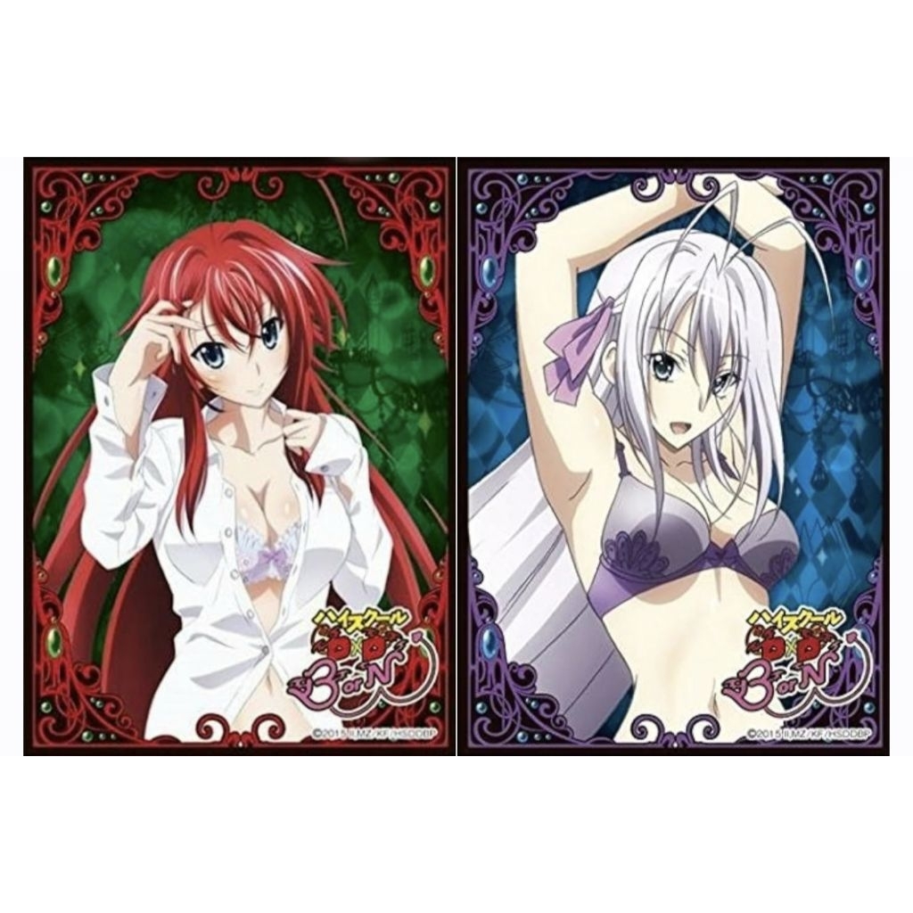 [เศษสลีฟ แยกซอง 1 ใบ 0099] Character Anime Sleeve Collection High School DxD BorN Rossweisse & Rias 
