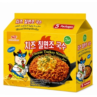 (แบบ 5 ห่อ ) ราเม็งกึ่งสำเร็จรูปแบบแห้งรสไก่กลิ่นชีส ( 1 แพ็ค ) พร้อมส่ง