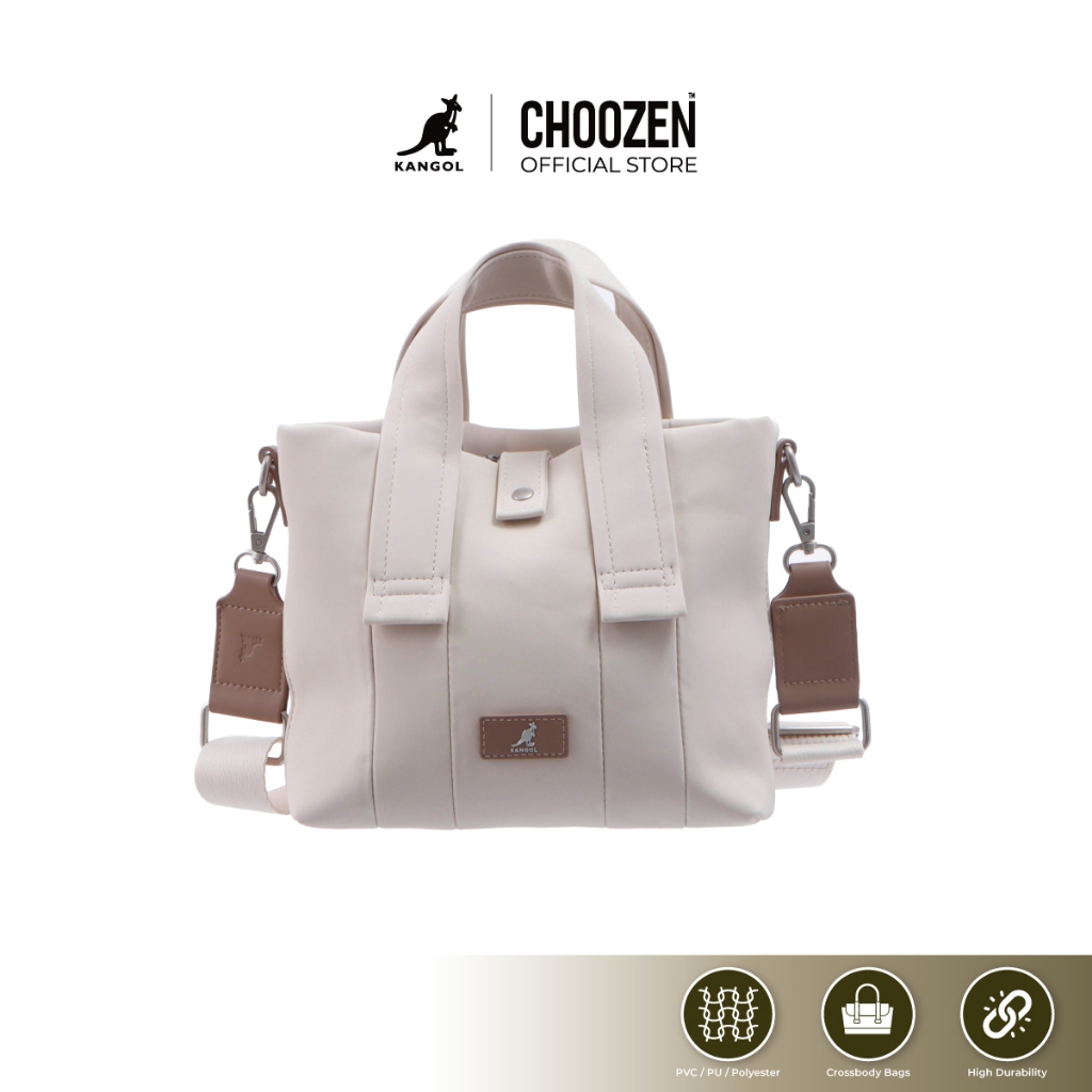 KANGOL Shoulder Bag กระเป๋าสะพายข้าง ตกแต่งโลโก้ kangol 65251701