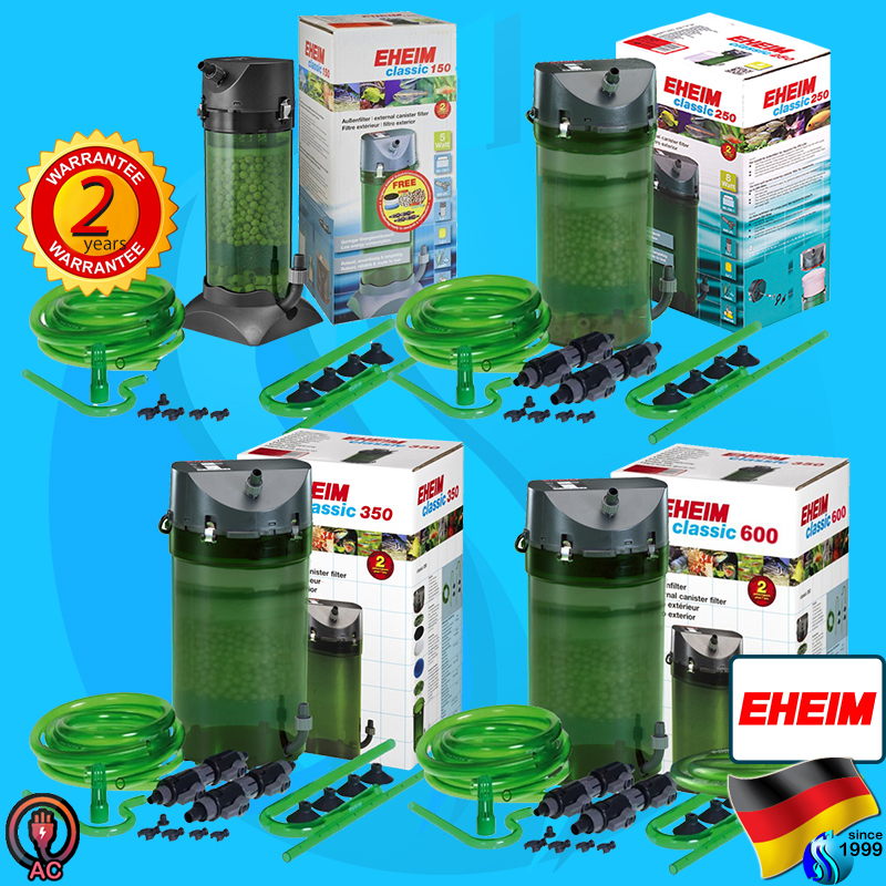 Eheim Classic 150 / 250 / 350 / 600 / เครื่องกรองนอกตู้ External Filter 2211 2213 2215 2217 เครื่องก