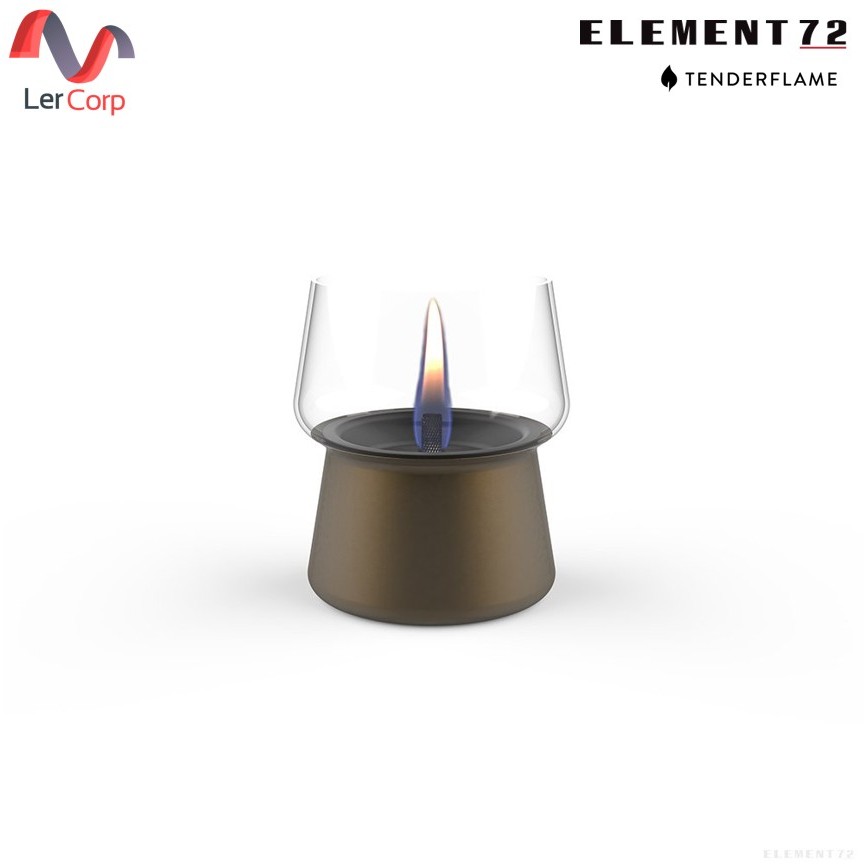 (Element72)TenderFlame เตาไฟตั้งโต๊ะ รุ่น AMARYLLIS 10 สี CHOCOLATE
