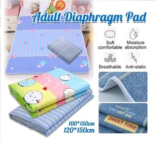 ผ้ารองฉี่3ชั้น ขนาด 150x200cm/100x150cm กันน้ํา สำหรับผู้ใหญ่ ผู้สูงอายุ ผู้ป่วยติดเตียง ผู้หญิงปรำจำเดือน