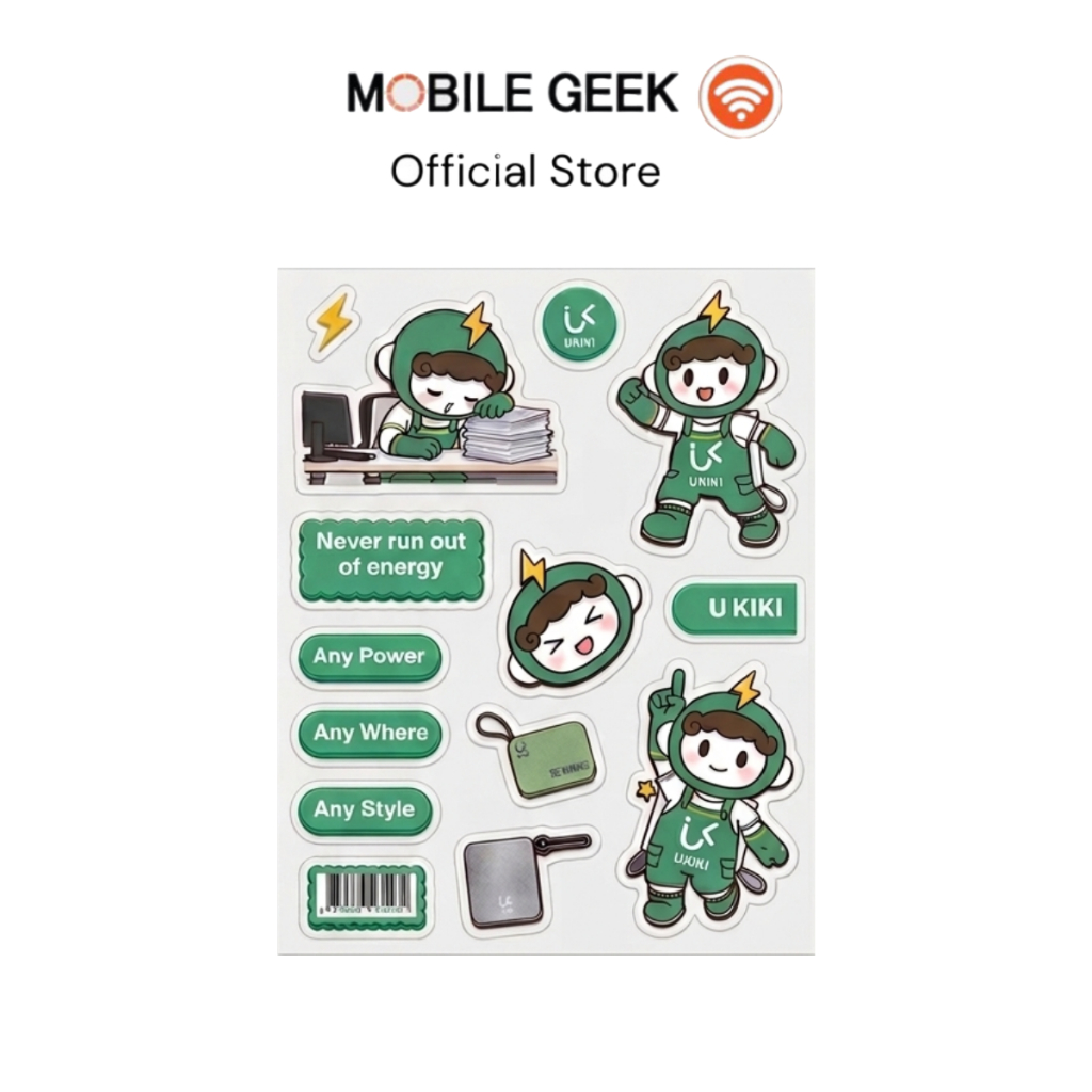 [ของแถม] Sticker สติ๊กเกอร์ ลายลิมิเต็ด ลายน่ารัก ติดได้หลากหลาย
