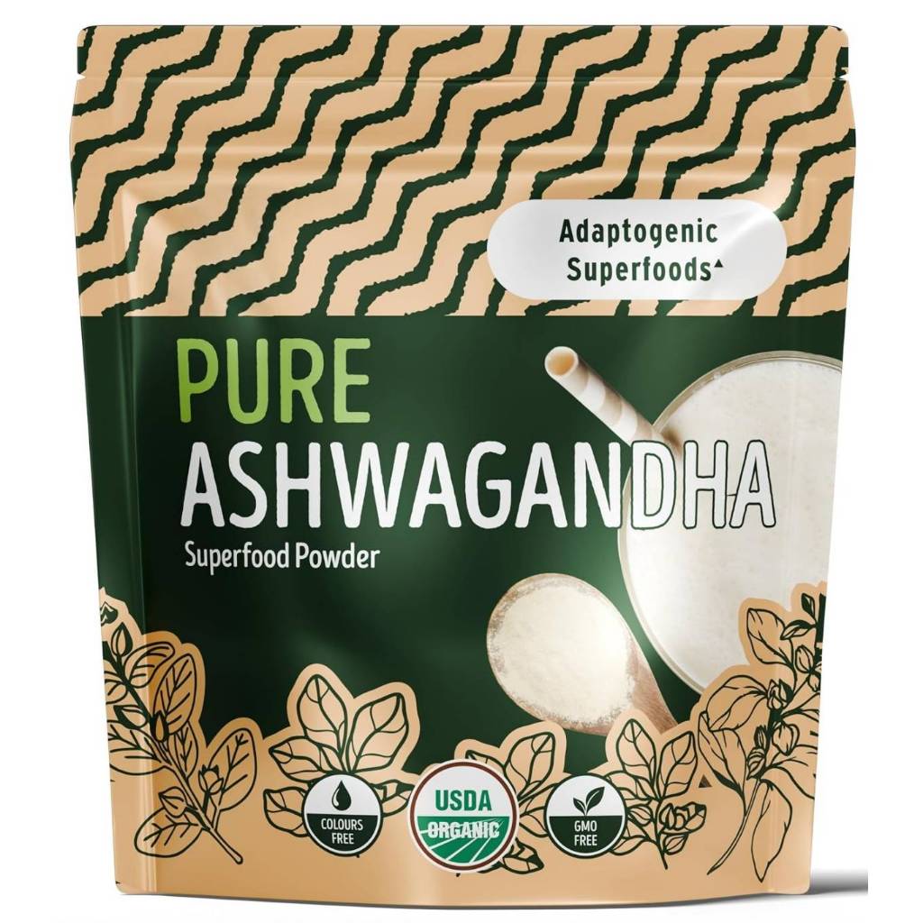 ผงโสมอินเดีย ออร์แกนิค | Organic Ashwagandha Powder | USDA Certified