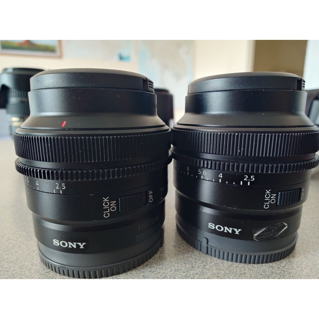 Sony Fe 40mm F/2.5 Sony Fe 50mm F/2.5