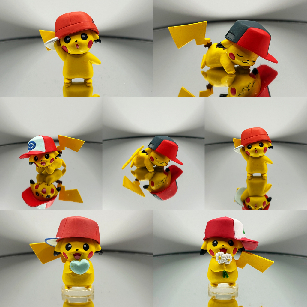 [ของแท้] [มือสอง] Pikachu Album Collection Satoshi's Pikachu Figure Pokemon Center
