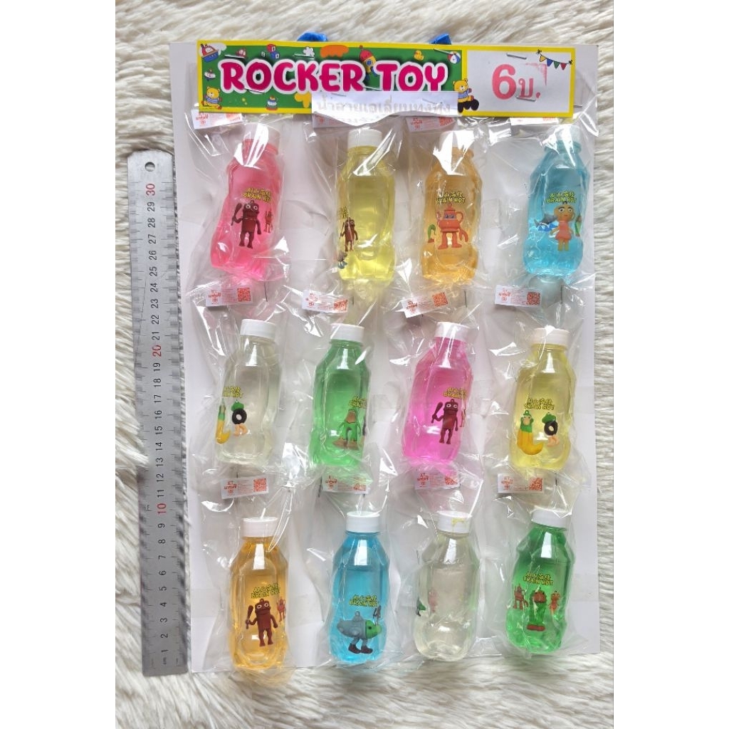 ขายยกแผง-สไลม์ขวดลายทุงทุง6บ