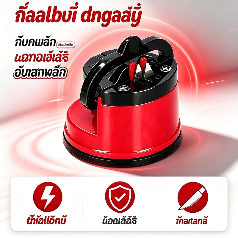ราคาพิเศษ‼️ที่ลับมีด ️อุปกรณ์ลับมีด ️ที่ลับกรรไกรและของมีคม รุ่นพกพา Rivet