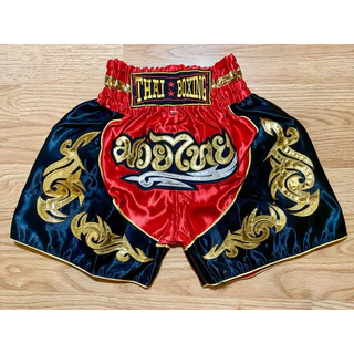 กางเกงมวยเด็ก ส่งไวส่งทุกวัน For kids มี10สี พร้อมส่ง มีเก็บเงินปลายทาง Muay Thai Shorts 泰拳裤