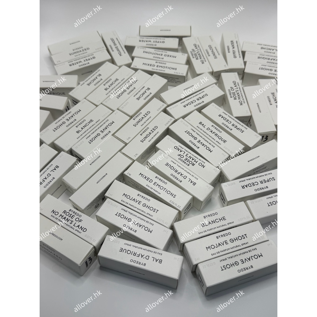 【พร้อมส่ง】น้ำหอม Byredo EDP ขนาดทดลอง เทสเตอร์ 2ml / Blanche, Mojave Ghost, Gypsy Water, Rose