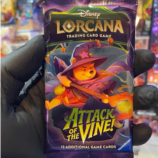 รับประกัน[สินค้าแท้/ส่งทันที🇹🇭]ซองใหม่ Disney Lorcana[set13]Attack of the Vine พร้อมส่งในไทย ver[EN]