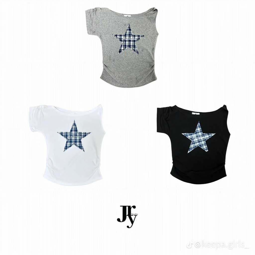 New : Jarinya Studio ปาดไหล่ อก 32-36
