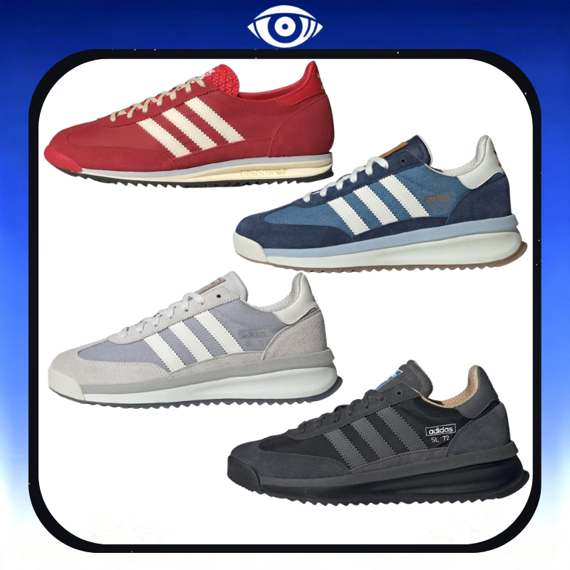 ร้อยเปอร์เซ็นต์ 100% adidas originals SL 72 รองเท้ากีฬาวิ่ง
