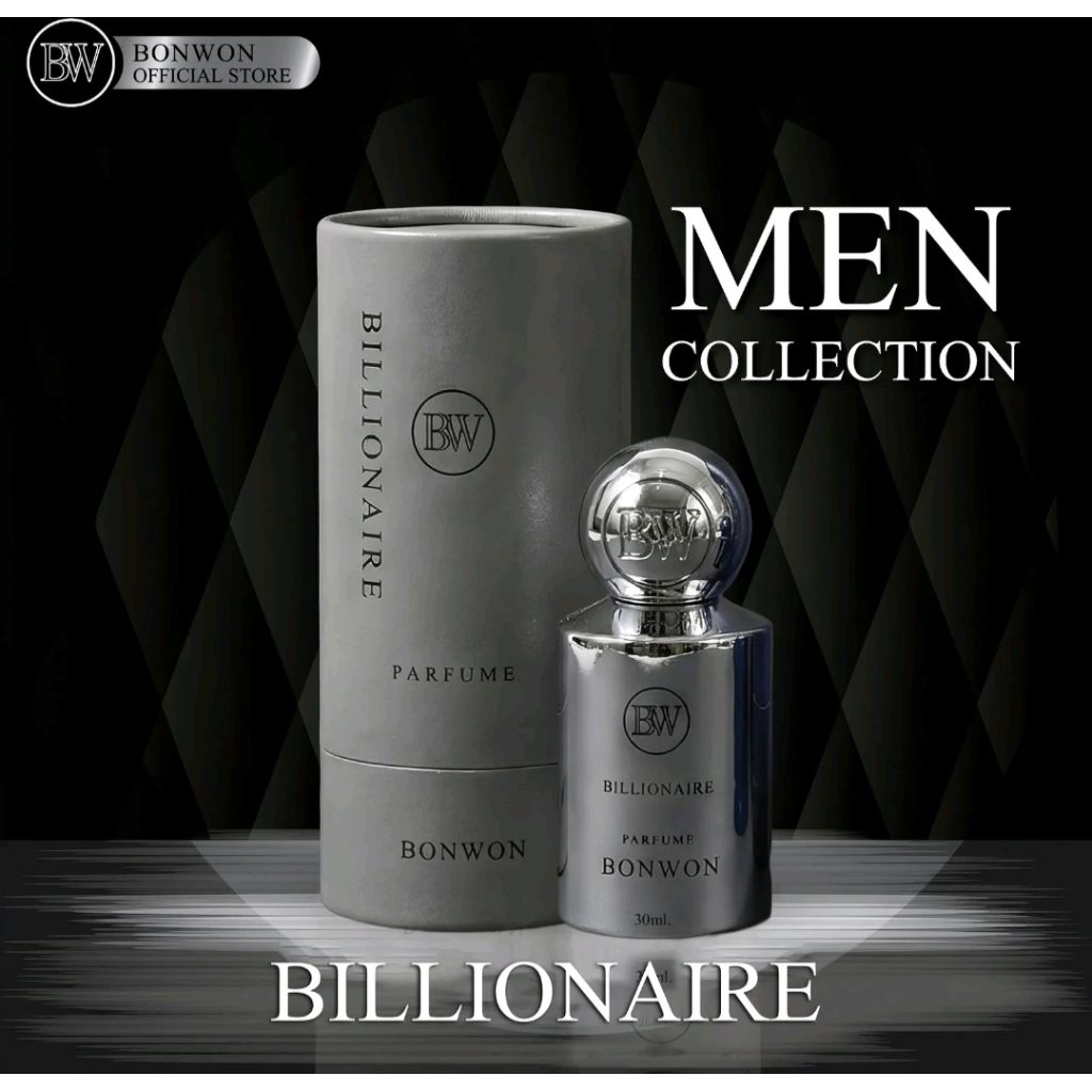 น้ำหอม BONWON MEN COLLECTION Billionaire no box - ติดทน 16-24 ชั่วโมง ขนาด 30 mL