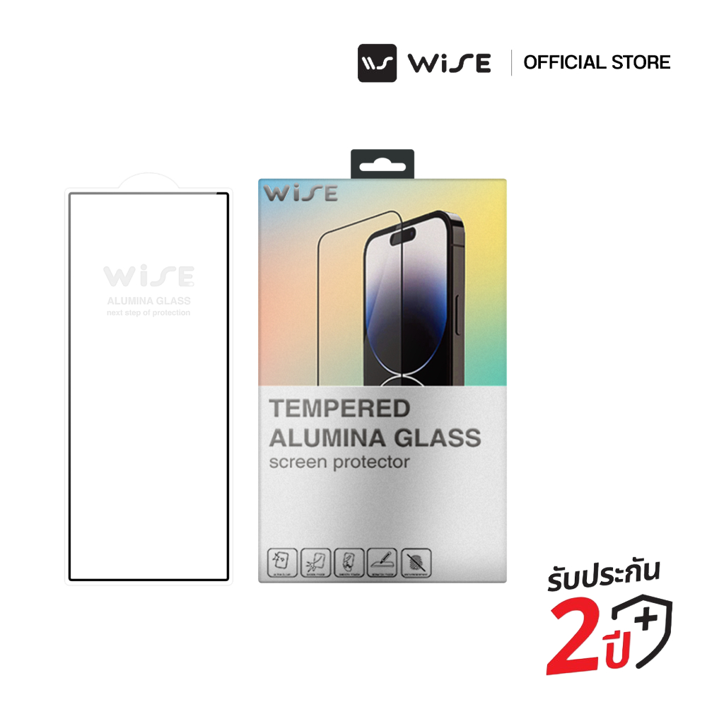 WiSE ฟิล์มกระจกใส For SAMSUNG รุ่น Fold8Ultra Fold8 Fold7 Fold6 : ALUMINA Tempered Glass Film