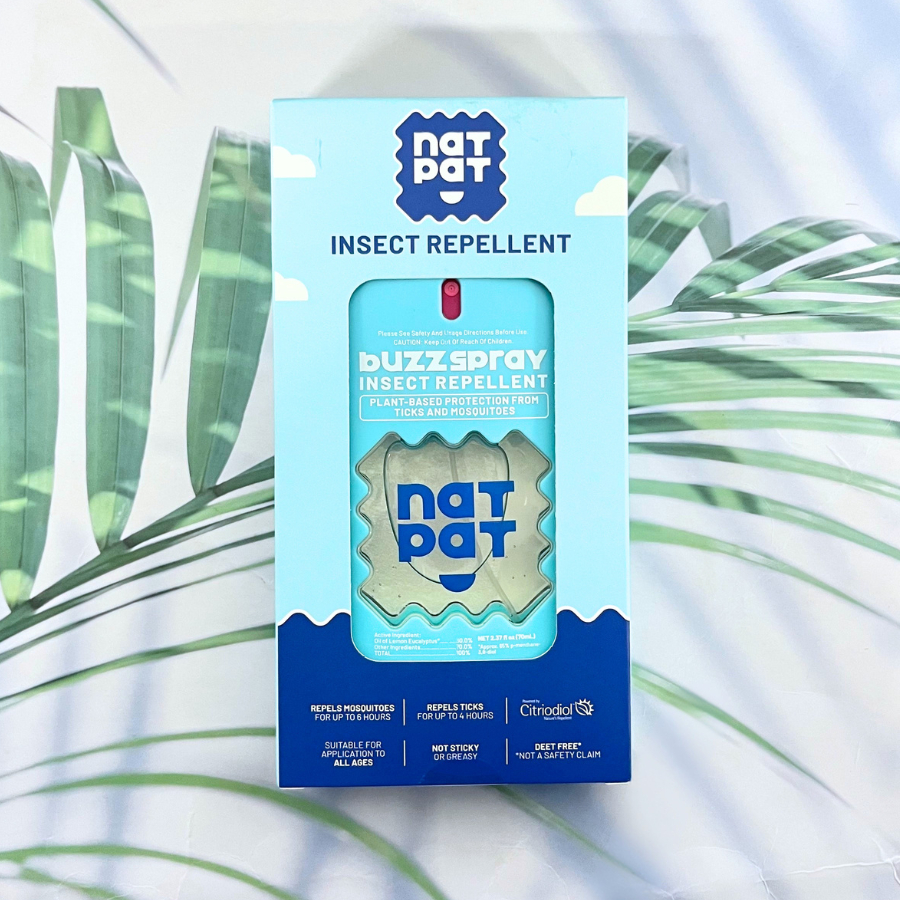 (Natpet®) Buzz Spray Insect Repellent 70 ml สเปรย์พกพา สำหรับกิจกรรมกลางแจ้ง